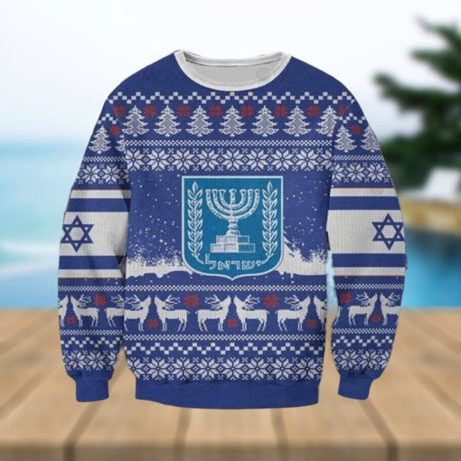 Israel Christmas For Christmas Gifts Knitting Pattern Sweater