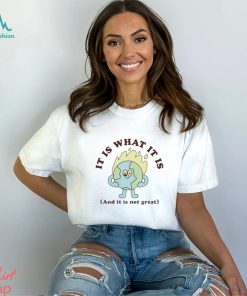 It is what it is and it is not great t shirt