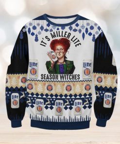 It’s Miller Lite Knitting Pattern Ugly Christmas Sweater