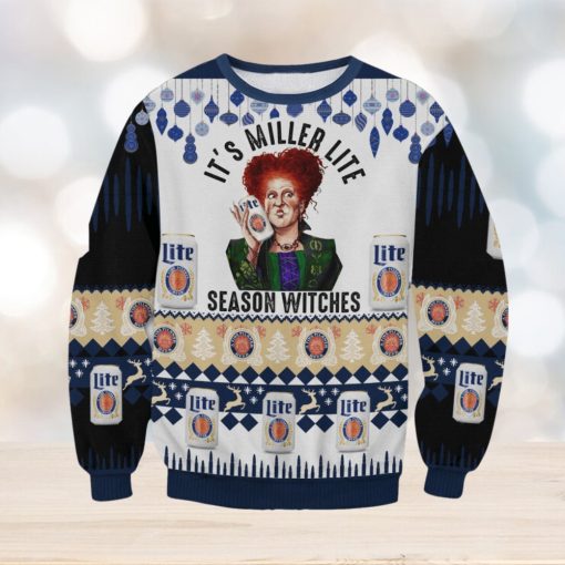 It’s Miller Lite Knitting Pattern Ugly Christmas Sweater