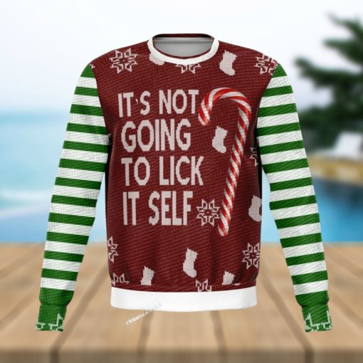 Its Not Going To Lick Itself For Christmas Gifts Ugly Christmas Sweater