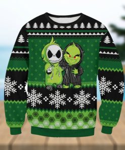 Jack And Grinch For Christmas Gifts Ugly Christmas Holiday Sweater