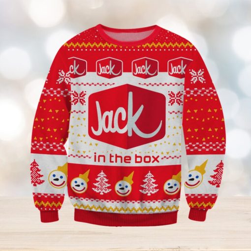 Jack In The Box For Christmas Gifts 3D Printed Ugly Christmas Sweater