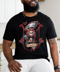 Jack Skellington Halloween Philadelphia Eagles 2023 Shirt