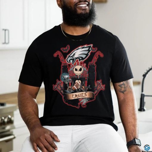 Jack Skellington Halloween Philadelphia Eagles 2023 Shirt