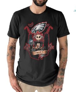 Jack Skellington Halloween Philadelphia Eagles 2023 Shirt