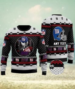 Jack Skellington New York Giant NFL Ugly Christmas Sweater