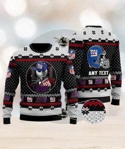 Jack Skellington New York Giant NFL Ugly Christmas Sweater