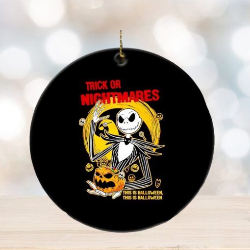 Jack Skellington trick or nightmares this is Halloween ornament