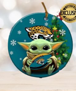 NFL Detroit Lions With Baby Yoda Funny Custom Christmas Tree Ornaments 2023  - Masteez