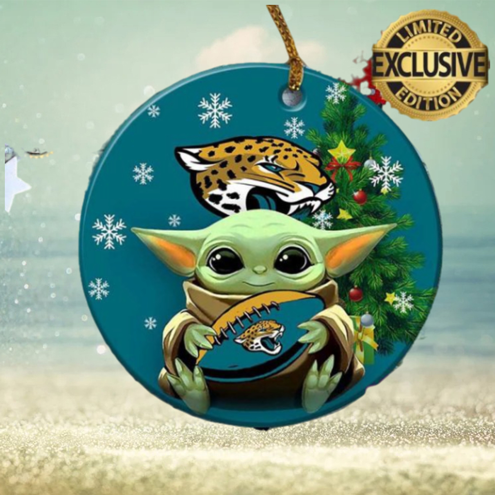 NFL Detroit Lions With Baby Yoda Funny Custom Christmas Tree Ornaments 2023  - Masteez