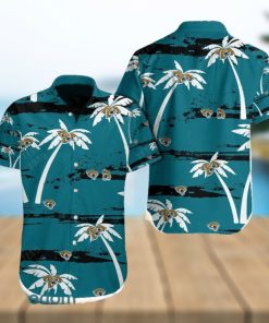 Jacksonville Jaguars Men Summer Beach Button Down Shirt Outwear Hawaiian  Tee Top