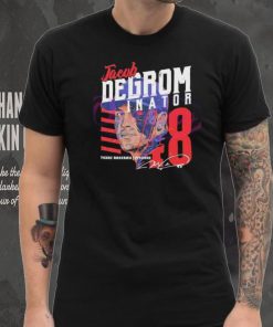 Jacob deGrom Inator Texas deGrominator Machine Shirt