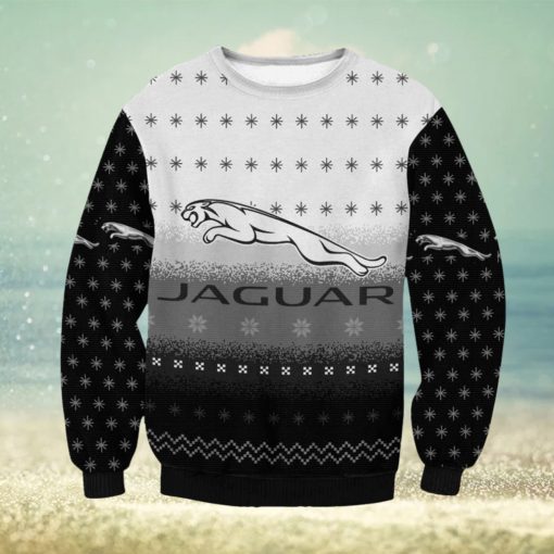 Jaguar For Christmas Gifts Ugly Christmas Wool Knitted Sweater