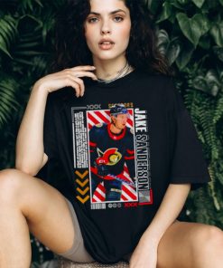 Jake Sanderson Hockey Paper Poster Senators shirt