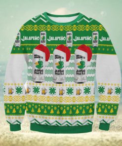 Jalapenos Pale Ale For Christmas Gifts Ugly Xmas Wool Knitted Sweater