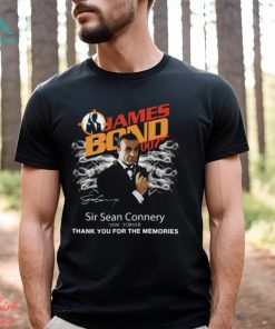 James Bond 007 Sir Sean Connery 1930 – Forever Thank You For The Memories Unisex T Shirt