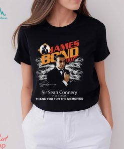 James Bond 007 Sir Sean Connery 1930 – Forever Thank You For The Memories Unisex T Shirt