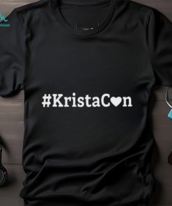 Jared Padaleck Wearing #Kristacon Shirt