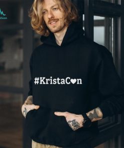 Jared Padaleck Wearing #Kristacon Shirt