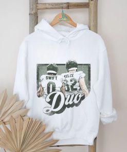Jason Kelce & D'Andre Swift Philadelphia Favorite Duo WHT shirt