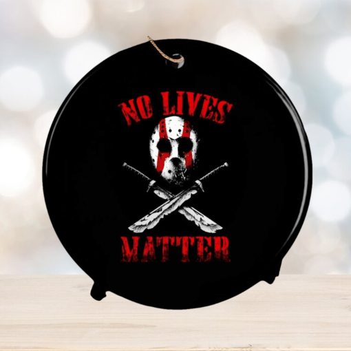 Jason Voorhees no live matter Halloween ornament