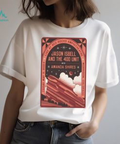 Jason isbell and the 400 unit tour 2024 morrison co poster shirt
