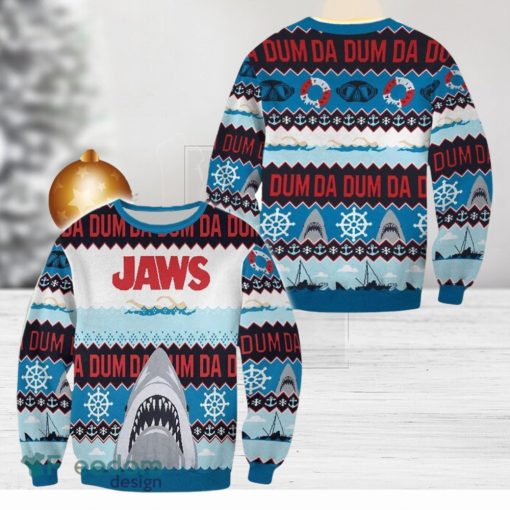 Jaws Ugly Christmas Sweater