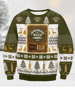 Jeremiah Weed Bourbon Knitting Pattern Ugly Christmas Sweater