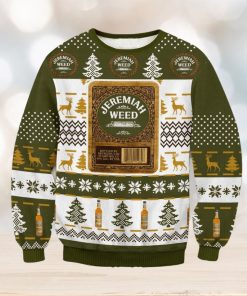 Jeremiah Weed Bourbon Knitting Pattern Ugly Christmas Sweater