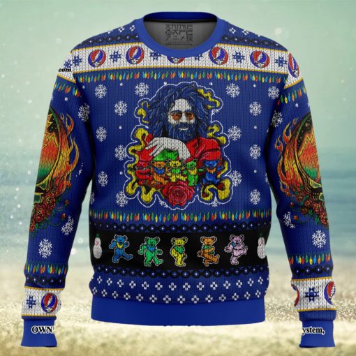 Jerry Garcia Grateful Dead For Christmas Gifts Ugly Christmas Sweater