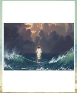 Jesus Walk Upon The Water Horizontal Poster