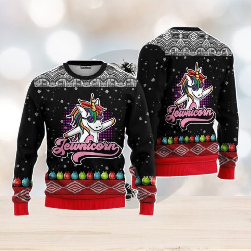 Jewnicorn Christmas Unisex Ugly Sweater