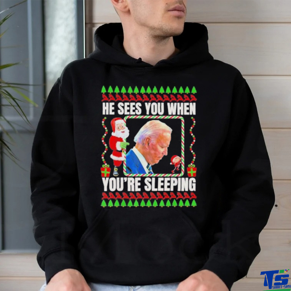 Joe Biden He Sees You when you’re sleeping christmas shirt Joe Biden He Sees You when you’re sleeping christmas shirt