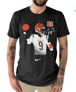 Joe Burrow Cincinnati Bengals 9 Nike signature shirt