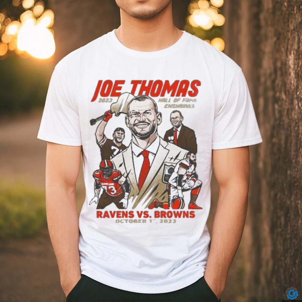 Joe Thomas 2023 Hall Of Fame Enshrinee shirt Joe Thomas 2023 Hall Of Fame Enshrinee shirt