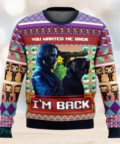 John Wick Ugly Christmas Sweaters 3D Super Hot