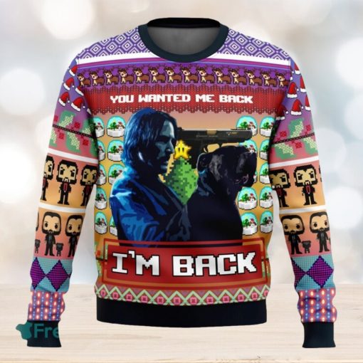 John Wick Ugly Christmas Sweaters 3D Super Hot