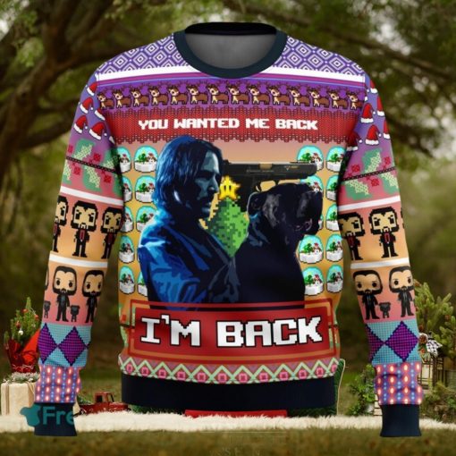 John Wick Ugly Christmas Sweaters 3D Super Hot