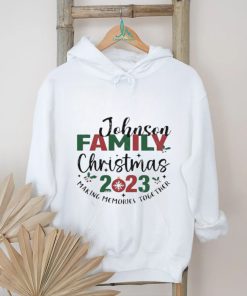 Johnson Family Christmas 2023 Matching Memories Together Merry Christmas Shirt
