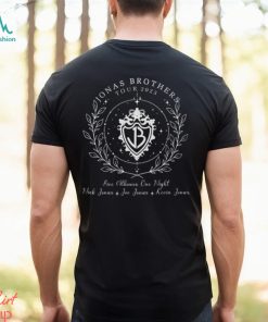 Jonas Brothers Double Sided T Shirt Five Albums One Night Tour Shirt 2023 Hoodie Classic