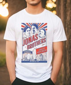 Jonas Brothers Spectrum Center, Charlotte 09 30 2023 poster shirt