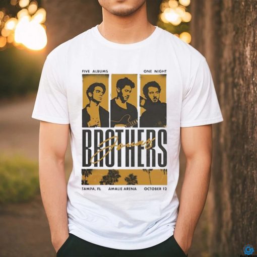 Jonas Brothers Tampa 10 12 2023 Shirt