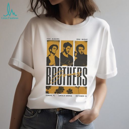 Jonas Brothers Tampa 10 12 2023 shirt