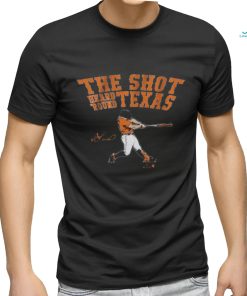 Jose Altuve Shot Heard ‘Round Texas Signature Shirt