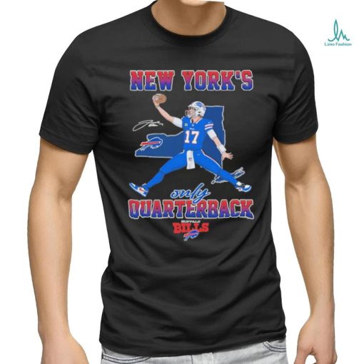 Josh Allen Buffalo Bills New York’s Only Quarterback Signature Shirt