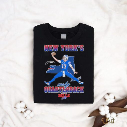 Josh Allen Buffalo Bills New York’s Only Quarterback Signature Shirt