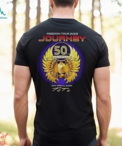 Journey Freedom Tour 2023 2 Sides Shirt 50Th Anniversary T Shirt Hoodie