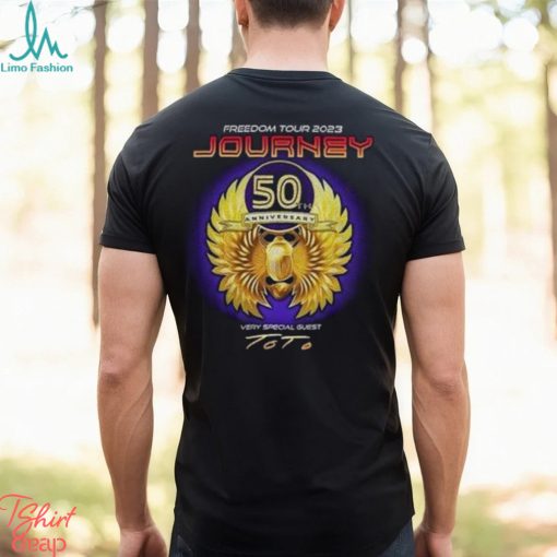 Journey Freedom Tour 2023 2 Sides Shirt 50Th Anniversary T Shirt Hoodie