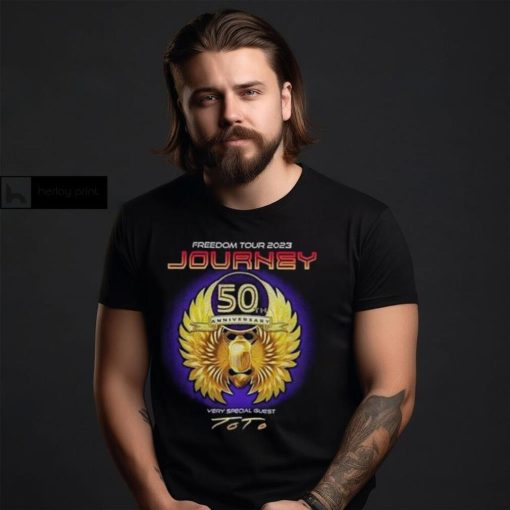 Journey Freedom Tour 2023 2 Sides Shirt 50Th Anniversary T Shirt Hoodie